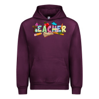 Mauve Wine Easter Teacher Easter Day Urban Hoodie - Neo Western