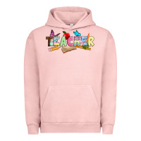 Pigment Salmon Easter Teacher Easter Day Urban Hoodie - Neo Western