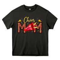 Asphalt cheer mom Heavy Core Tee - CowhideDigitalArt