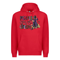 Red people give me the creeps Premium Hoodie - CowhideDigitalArt