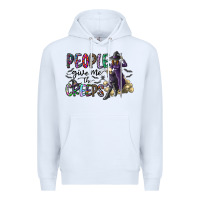White people give me the creeps Premium Hoodie - CowhideDigitalArt