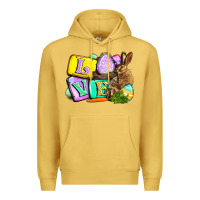 Antique Gold Love Easter Day Premium Hoodie - CowGirlArtShop