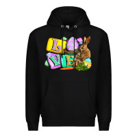 Black Love Easter Day Premium Hoodie - CowGirlArtShop