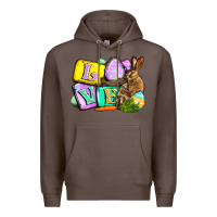 Coffee Love Easter Day Premium Hoodie - CowGirlArtShop