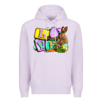 Lilac Love Easter Day Premium Hoodie - CowGirlArtShop