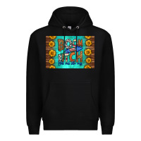 Black boom bitch get out the way skinny metal can holder Premium Hoodie - HRA Design Shop