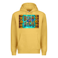 Antique Gold boom bitch get out the way skinny metal can holder Premium Hoodie - HRA Design Shop