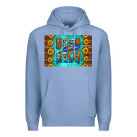 Colony Blue boom bitch get out the way skinny metal can holder Premium Hoodie - HRA Design Shop