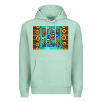 Seafoam boom bitch get out the way skinny metal can holder Premium Hoodie - HRA Design Shop