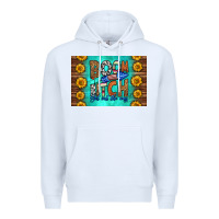 White boom bitch get out the way skinny metal can holder Premium Hoodie - HRA Design Shop