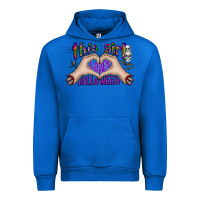 Cobalt this girl loves halloween Urban Hoodie - CowhideDigitalArt