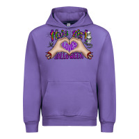 Tulip this girl loves halloween Urban Hoodie - CowhideDigitalArt