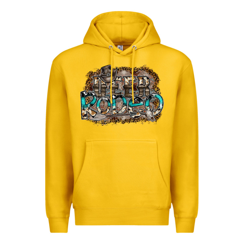 Deer Rodeo Premium Hoodie by SublimationCraftShop | Teevron