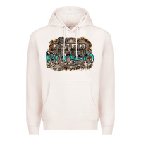 Pale Pink deer rodeo Premium Hoodie - SublimationCraftShop