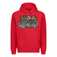 Red deer rodeo Premium Hoodie - SublimationCraftShop