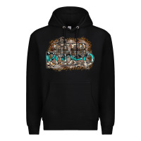 Black deer rodeo Premium Hoodie - SublimationCraftShop