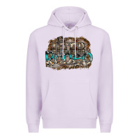 Lilac deer rodeo Premium Hoodie - SublimationCraftShop