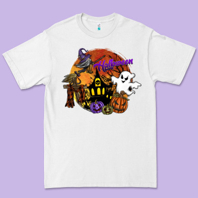 Halloween Premium Tee Designed By Sublimationcraftshop