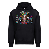 Black autism mom 2 Urban Hoodie - SublimationCraftShop