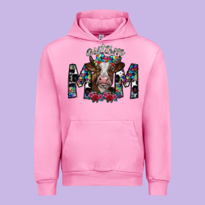 Autism Mom 2 Urban Hoodie Designed By Sublimationcraftshop