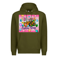 Army Green I dig Easter Day 20oz tumbler Premium Hoodie - Neo Western