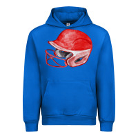 Cobalt red softball helmet fa element Urban Hoodie - FaDigitalArtStudio