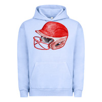 Pigment Grape Ice red softball helmet fa element Urban Hoodie - FaDigitalArtStudio