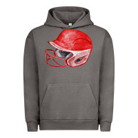 Pigment Tornado red softball helmet fa element Urban Hoodie - FaDigitalArtStudio
