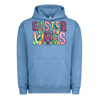 Pigment Pebble Blue Easter vibes Easter Day Urban Hoodie - Neo Western