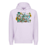 Lilac school nurse Premium Hoodie - CowhideDigitalArt