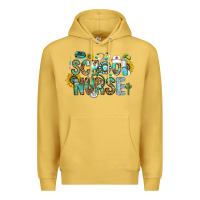 Antique Gold school nurse Premium Hoodie - CowhideDigitalArt