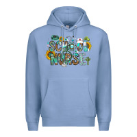Colony Blue school nurse Premium Hoodie - CowhideDigitalArt