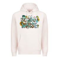 Pale Pink school nurse Premium Hoodie - CowhideDigitalArt