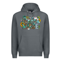 Rock school nurse Premium Hoodie - CowhideDigitalArt