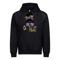 Black autism mom Urban Hoodie - SublimationCraftShop
