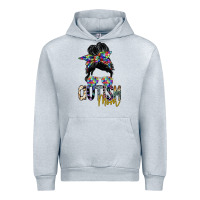 Heather Grey autism mom Urban Hoodie - SublimationCraftShop