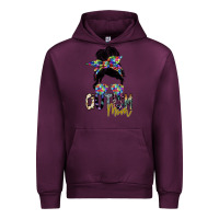 Mauve Wine autism mom Urban Hoodie - SublimationCraftShop