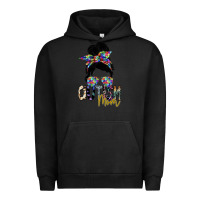 Pigment Black autism mom Urban Hoodie - SublimationCraftShop