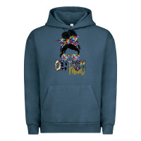 Pigment Midnight Navy autism mom Urban Hoodie - SublimationCraftShop