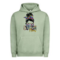 Pigment Oil Green autism mom Urban Hoodie - SublimationCraftShop