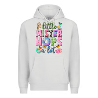 Dove Grey Little mister hops a lot Easter Premium Hoodie - Neo Western