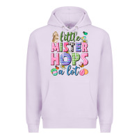 Little Mister Hops A Lot Easter Premium Hoodie | Teevron
