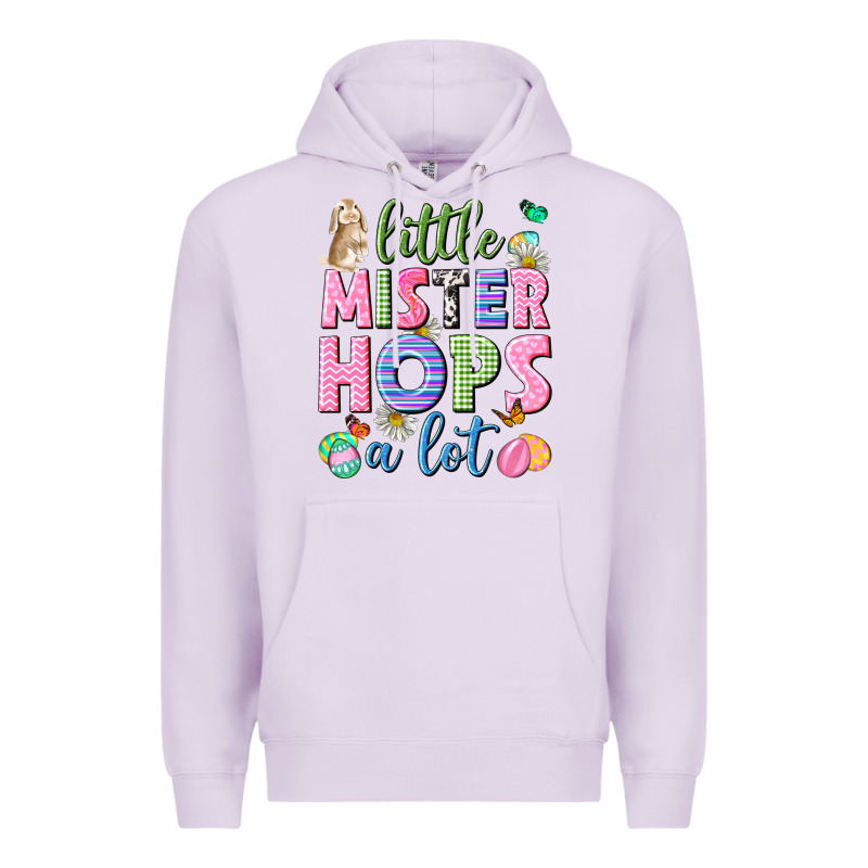 Little Mister Hops A Lot Easter Premium Hoodie by Neo Western | Teevron