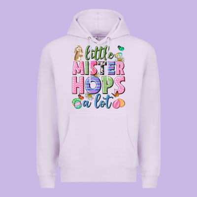 Little Mister Hops A Lot Easter Premium Hoodie Designed By Neo Western