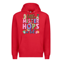 Red Little mister hops a lot Easter Premium Hoodie - Neo Western