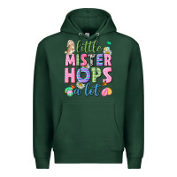 Sports Green Little mister hops a lot Easter Premium Hoodie - Neo Western