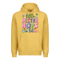 Antique Gold Little mister hops a lot Easter Premium Hoodie - Neo Western