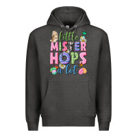 Charcoal Heather Little mister hops a lot Easter Premium Hoodie - Neo Western
