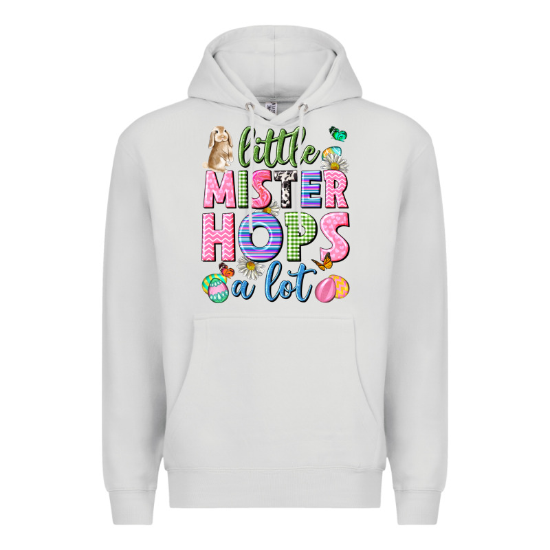 Little Mister Hops A Lot Easter Premium Hoodie by Neo Western | Teevron