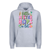 Heather Grey Little mister hops a lot Easter Premium Hoodie - Neo Western